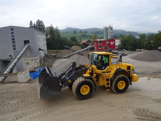 Bauschuttaufbereitungsanlage Eschenz